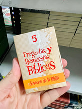 Cargar imagen en el visor de la galería, Preguntas y respuestas bíblicas. Juego Bíblico