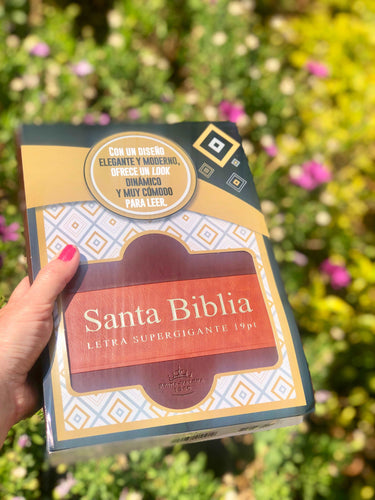 Biblia Reina Valera 1960 Letra Súper Gigante