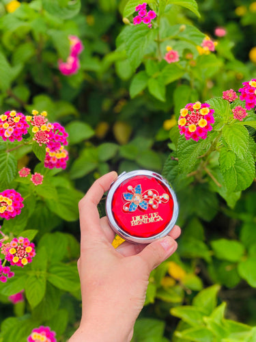 Mini espejo Dios te bendiga