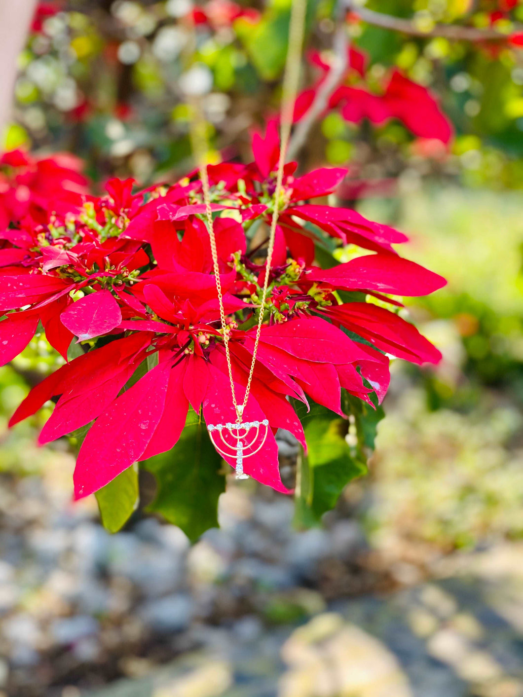 Cadena con candelabro