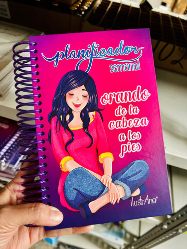 Planificador semanal: Orando de la cabeza a los pies